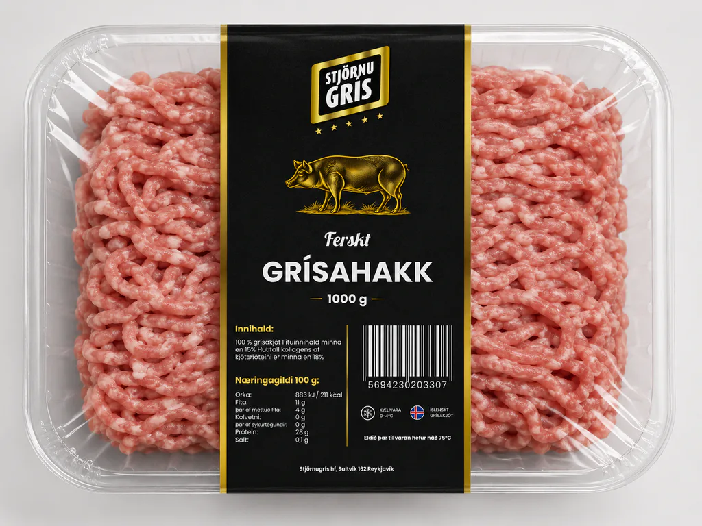 Grísahakk